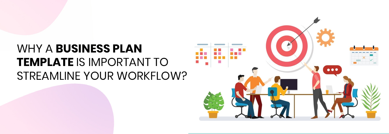 Simple business plan template image